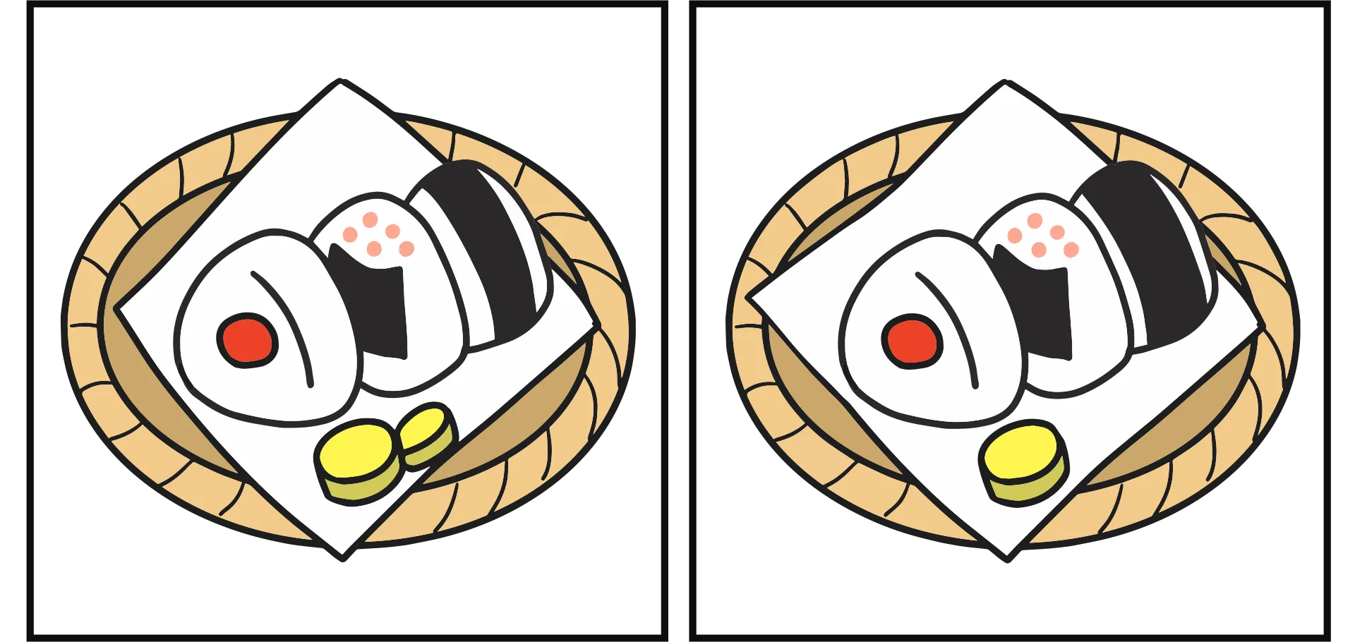 間違い探し画像